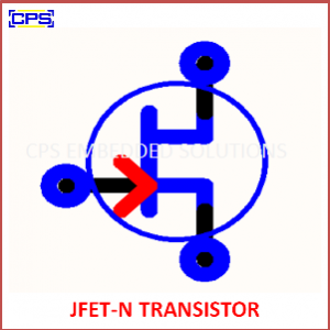 Electronic Components Symbols - JFET N TRANSISTOR
