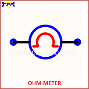 Electronic Components Symbols - OHM METER