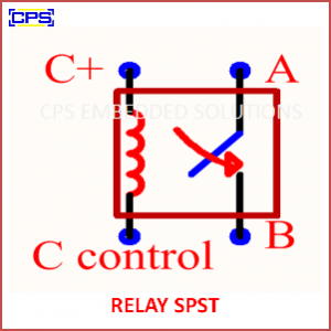 Electronic Components Symbols - RELAY SPST