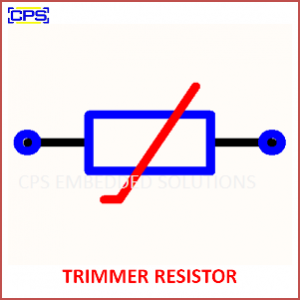Electronic Components Symbols TRIMMER RESISTOR