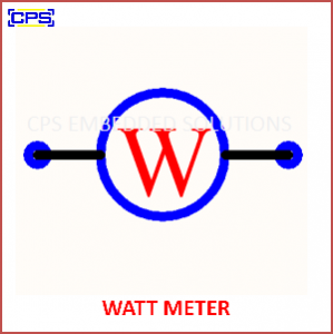 Electronic Components Symbols - WATT METER